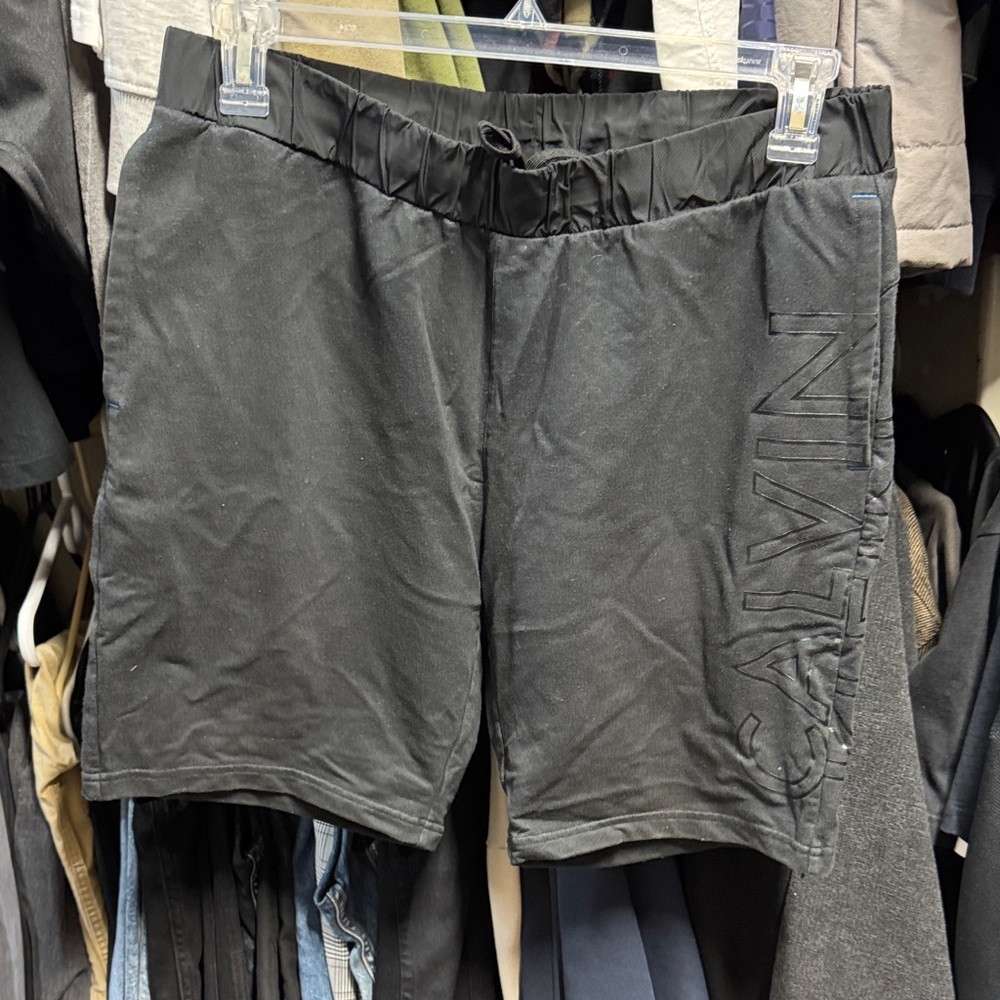 Calvin Klein Charcoal Athletic Men's Shorts